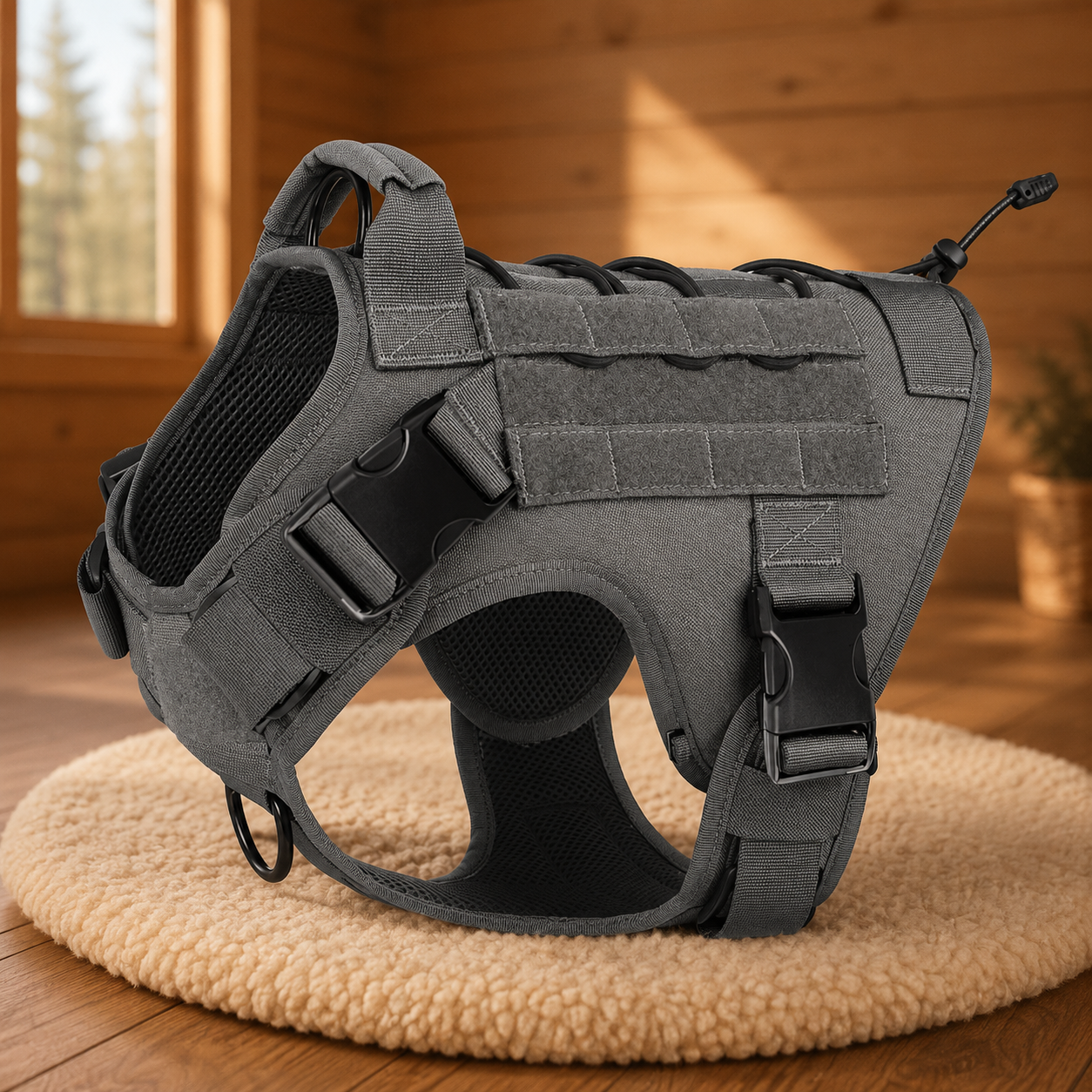 FIRE WATCHER Dog Harness 2.0 – Tactical K9 Vest.