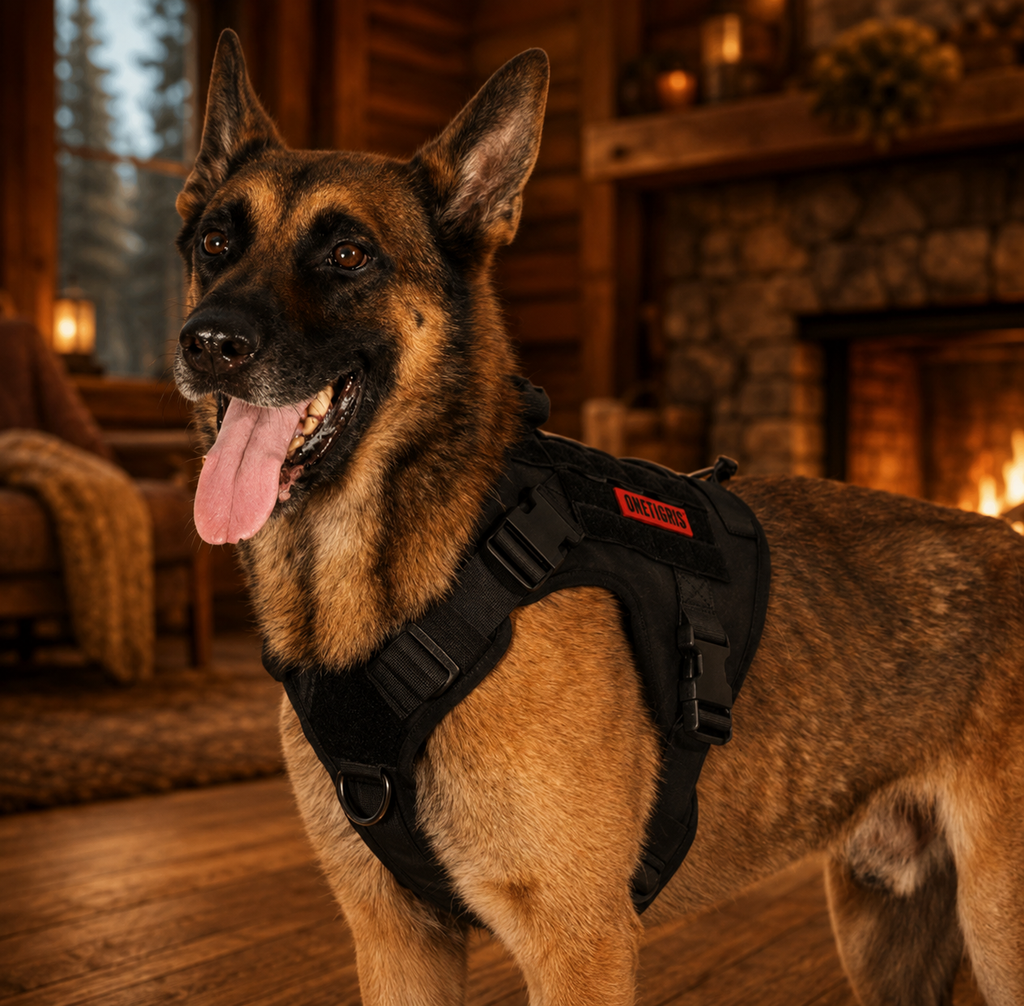 FIRE WATCHER Dog Harness 2.0 – Tactical K9 Vest.