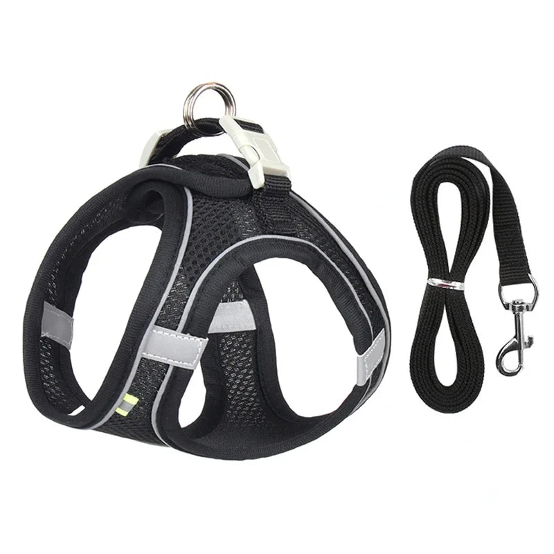 The Growing Mart Puppy Harness Set, Adjustable No-Pull Leash Combo.