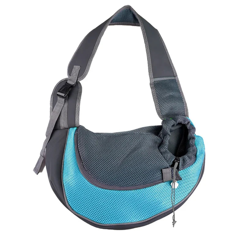 Mesh Sling Crossbody Pet Cat Dog Carrier Shoulder Bag