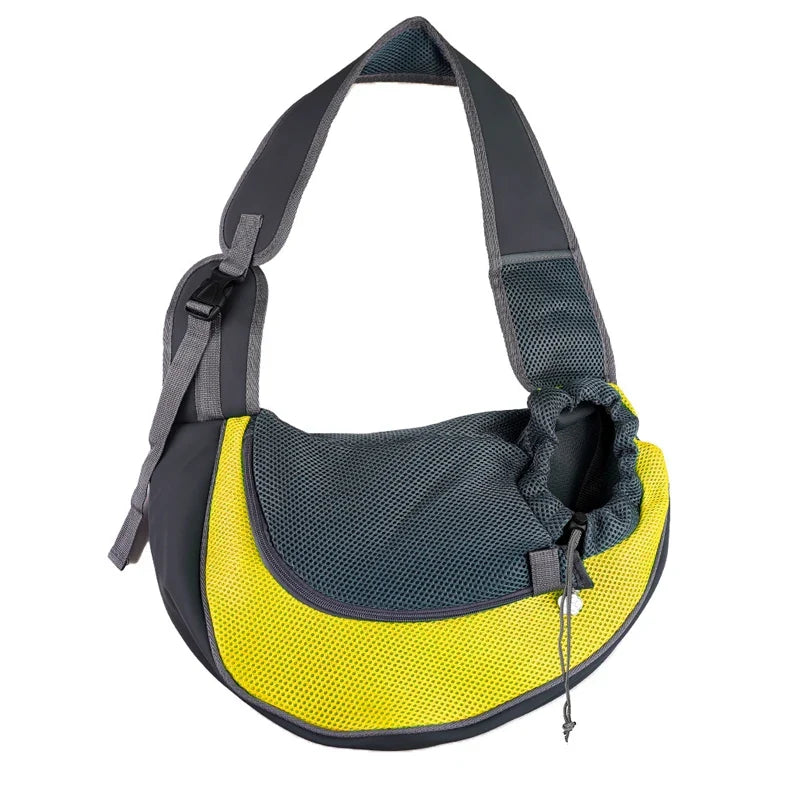 Mesh Sling Crossbody Pet Cat Dog Carrier Shoulder Bag