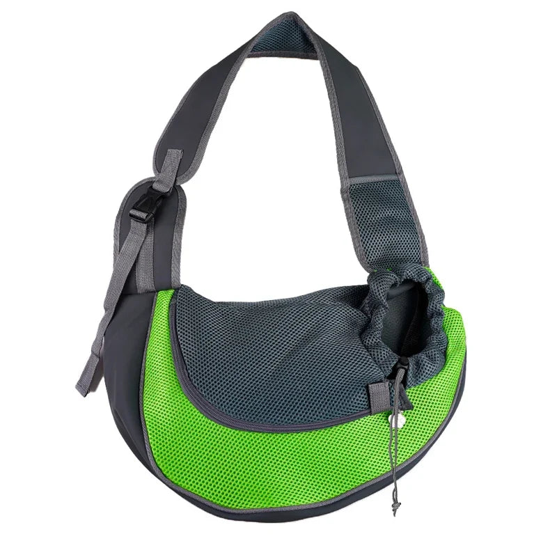 Mesh Sling Crossbody Pet Cat Dog Carrier Shoulder Bag