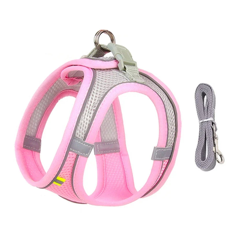 The Growing Mart Puppy Harness Set, Adjustable No-Pull Leash Combo.