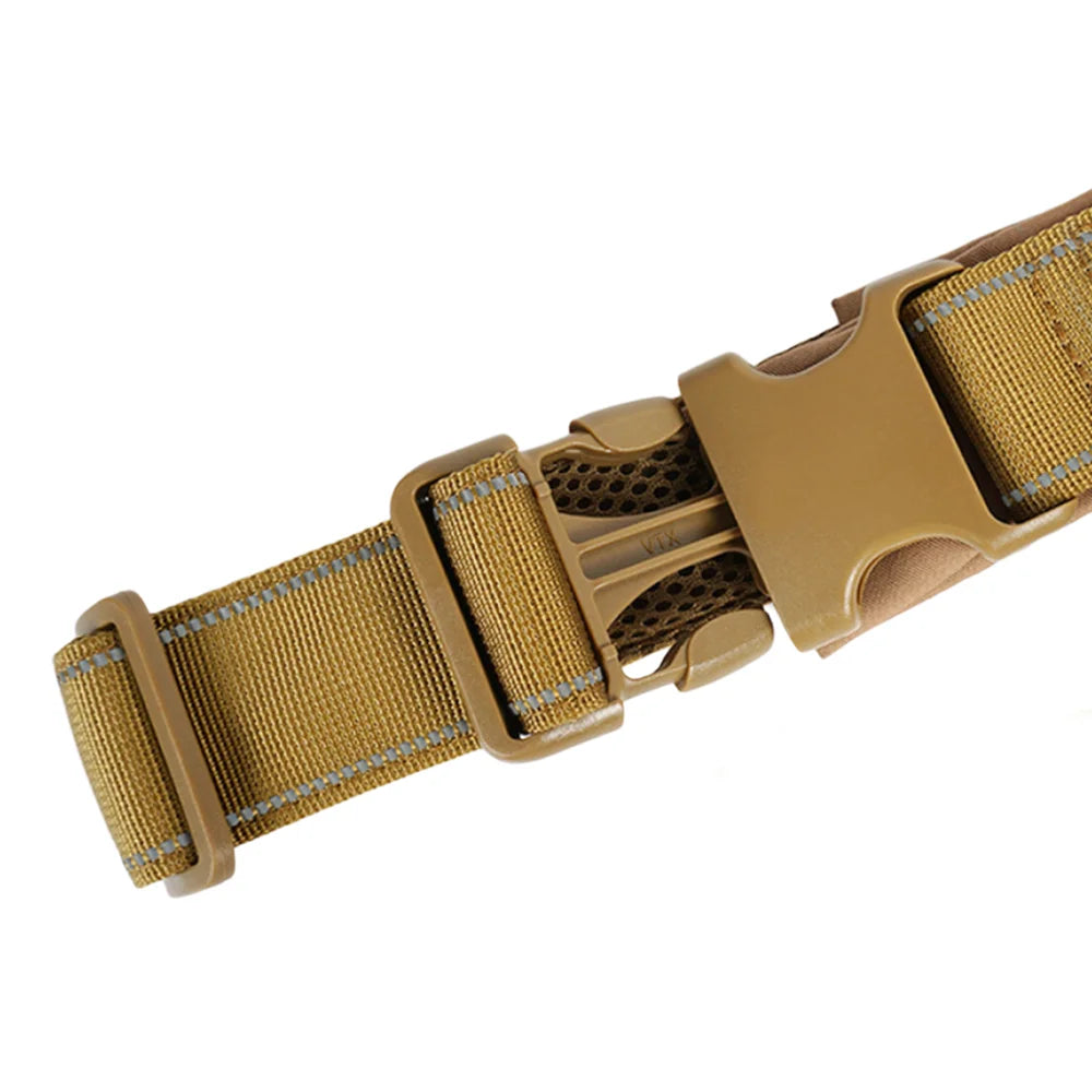 No-Pull Tactical Dog Harness – Adjustable 1000D Nylon for Large Dogs