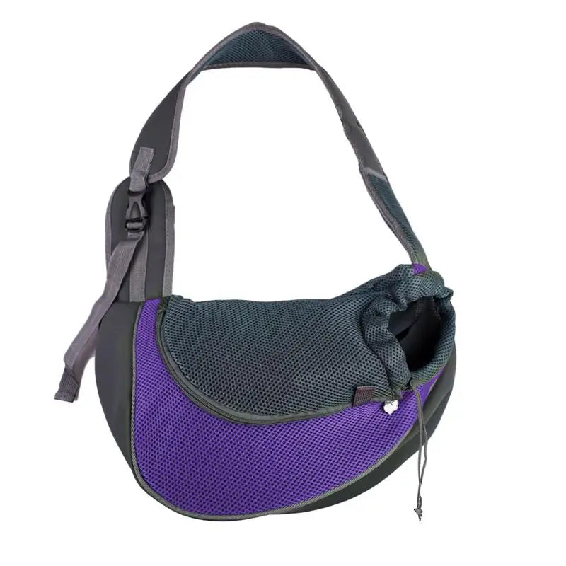 Mesh Sling Crossbody Pet Cat Dog Carrier Shoulder Bag