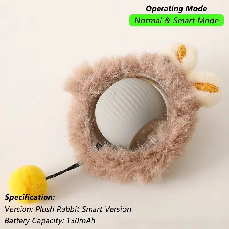 The Growing Mart Interactive Cat Toy – Automatic Rolling Smart Ball for Endless Play