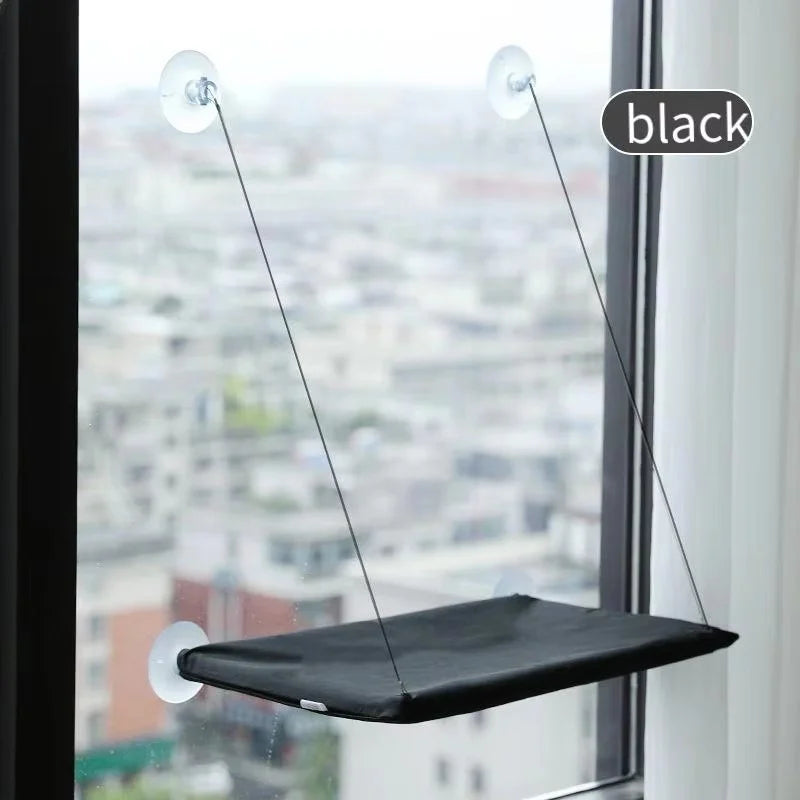 Cat Window Hammock – Foldable Suction Cup Window Perch Bed for Indoor Cats