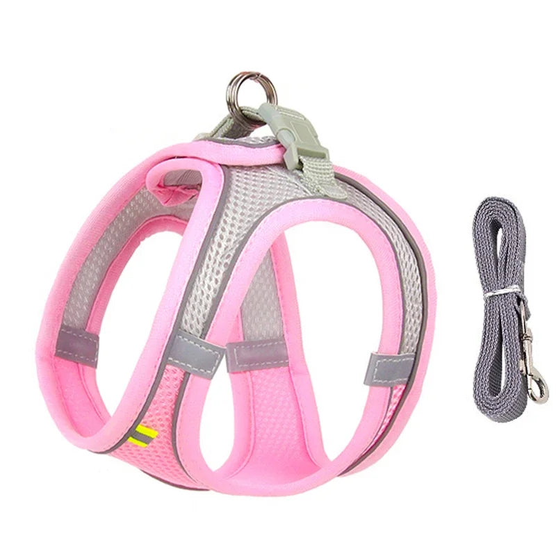The Growing Mart Puppy Harness Set, Adjustable No-Pull Leash Combo.