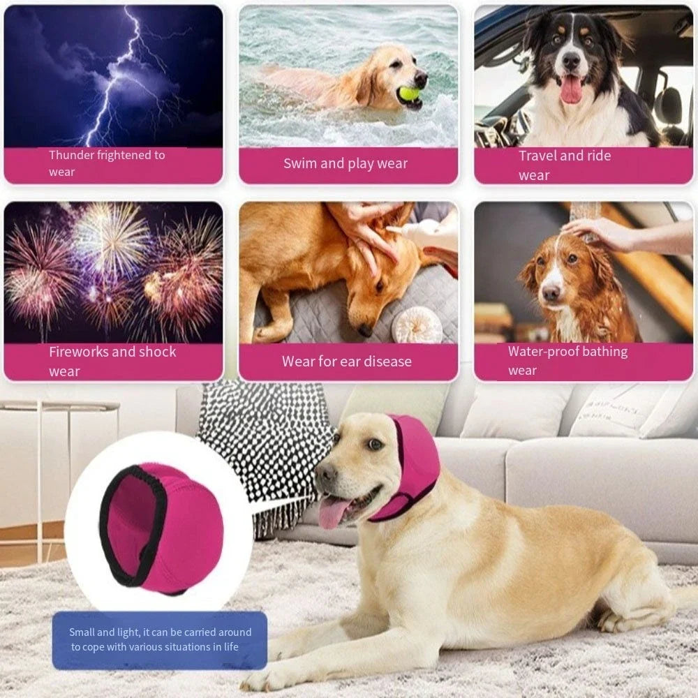 Noise Reduction Dog Calming Ear Covers