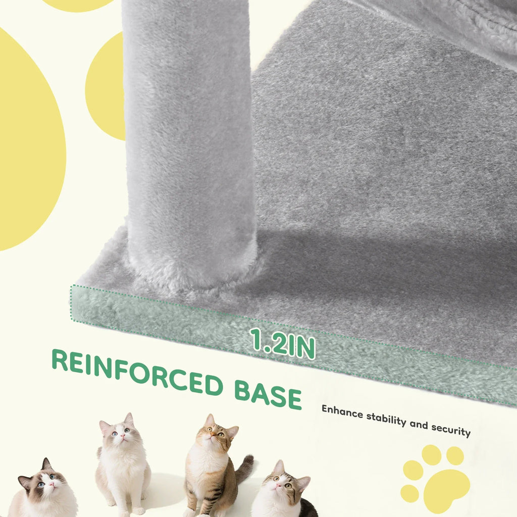Cat Tree Tall Multi-Cat Climbing Tower