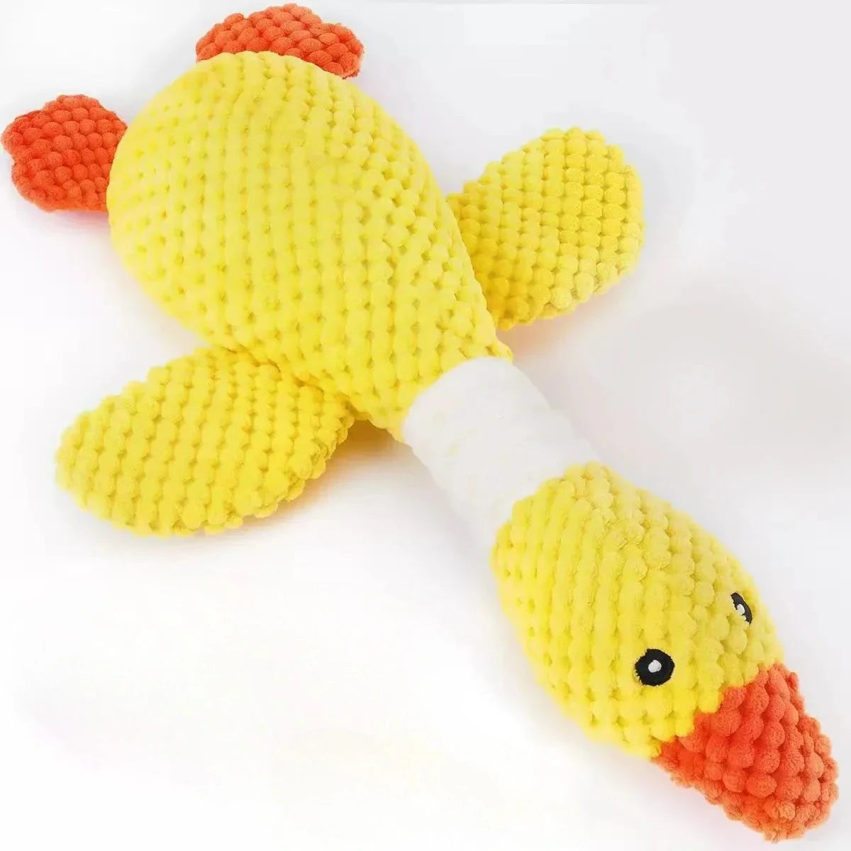 Chew & Squeak Interactive Plush Dog Toy – For Aggressive Chewers