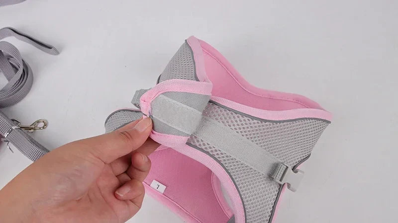 The Growing Mart Puppy Harness Set, Adjustable No-Pull Leash Combo.