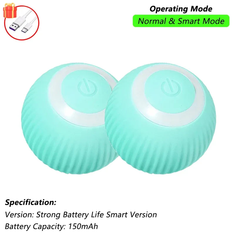 The Growing Mart Interactive Cat Toy – Automatic Rolling Smart Ball for Endless Play