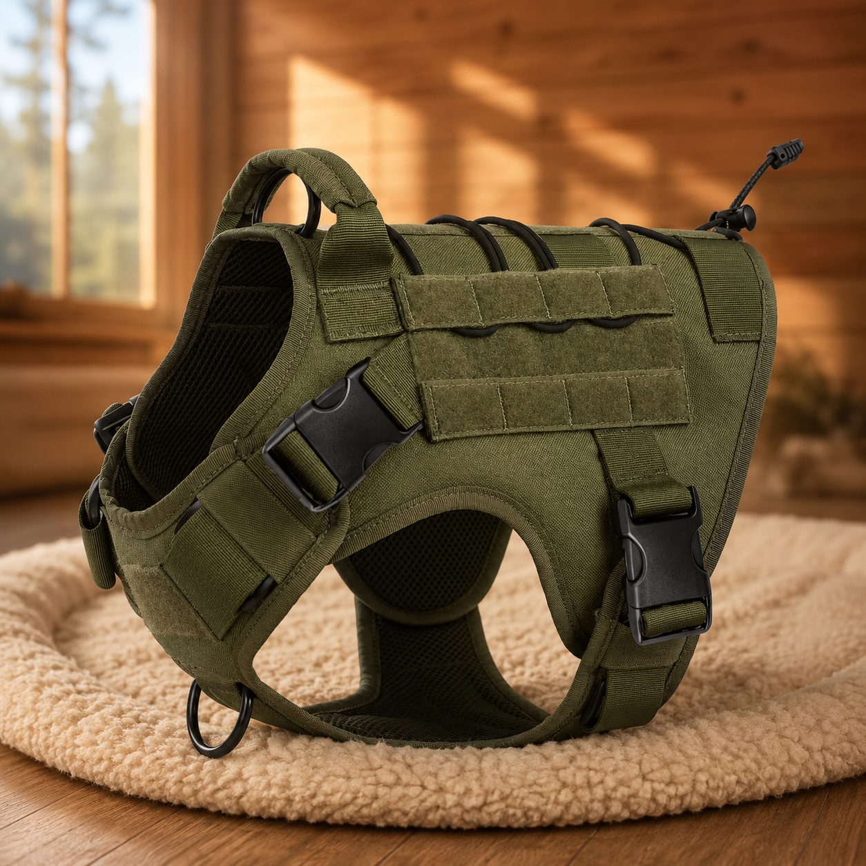 FIRE WATCHER Dog Harness 2.0 – Tactical K9 Vest.