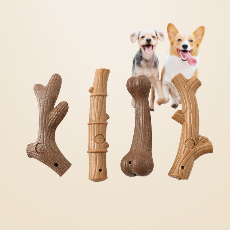 Durable Dog Chew Toy for Aggressive Chewers – Bite-Resistant Molar Teeth Cleaning Toy for Small & Large Dogs, Interactive Tug & Anxiety Relief
