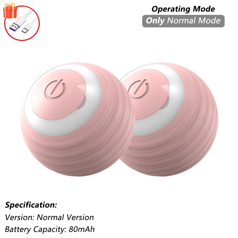 The Growing Mart Interactive Cat Toy – Automatic Rolling Smart Ball for Endless Play