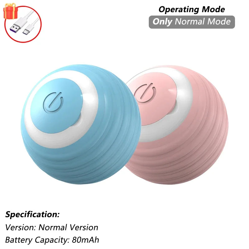 The Growing Mart Interactive Cat Toy – Automatic Rolling Smart Ball for Endless Play