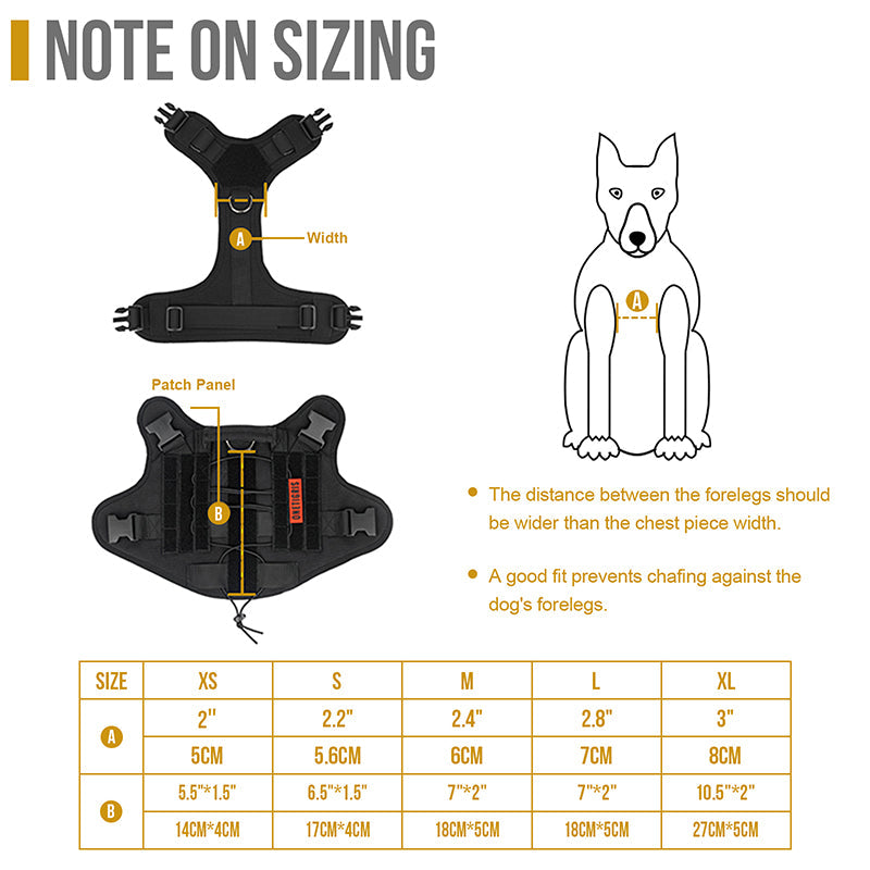 FIRE WATCHER Dog Harness 2.0 – Tactical K9 Vest.