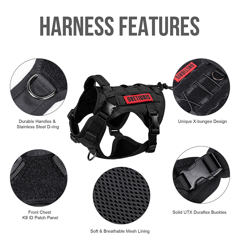 FIRE WATCHER Dog Harness 2.0 – Tactical K9 Vest.